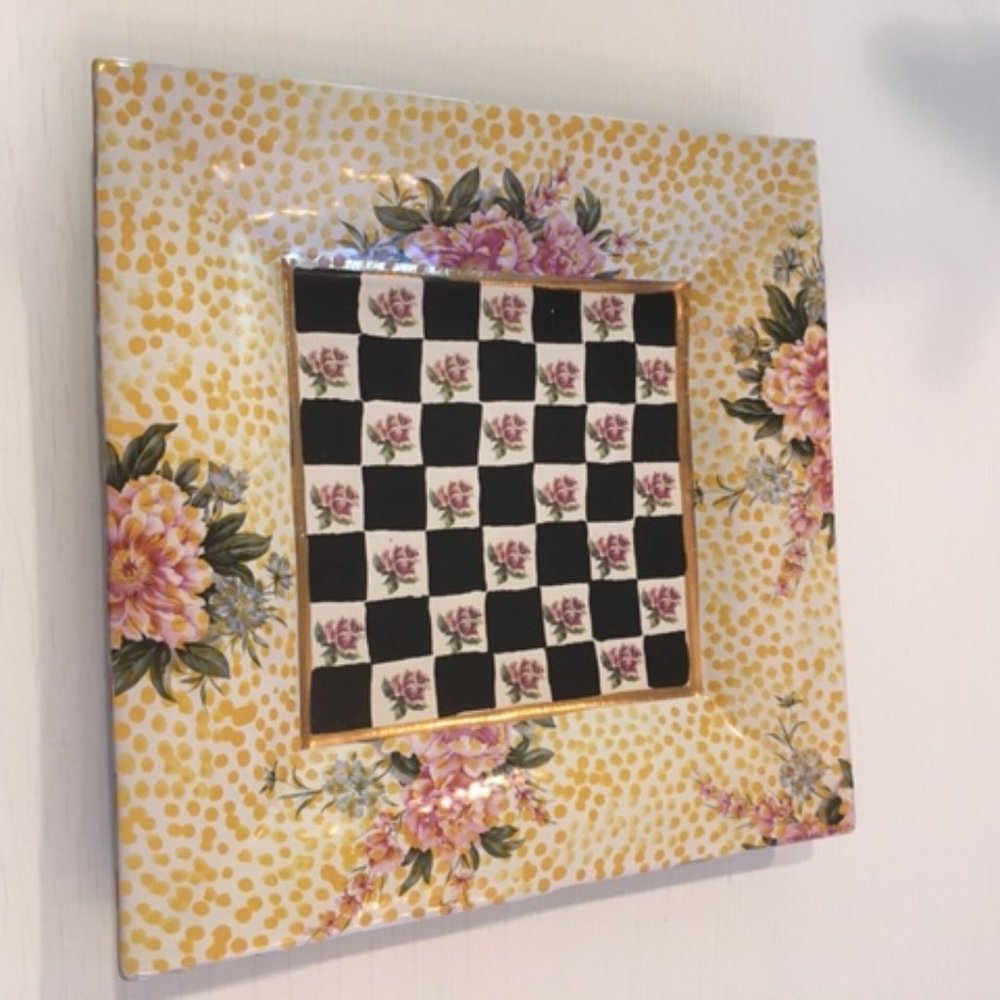 Mackenzie Childs square plate